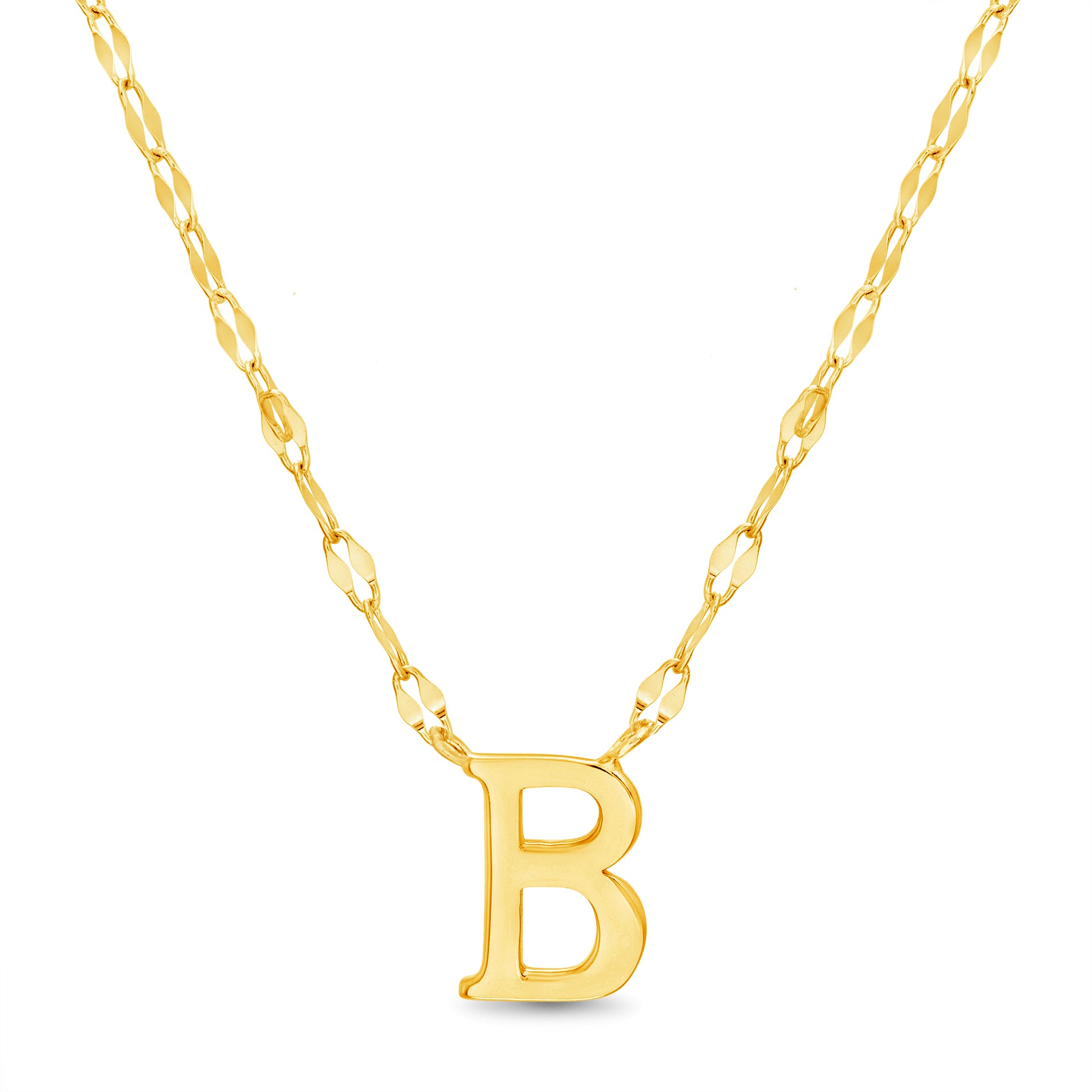 Dainty Gold Initial Necklace